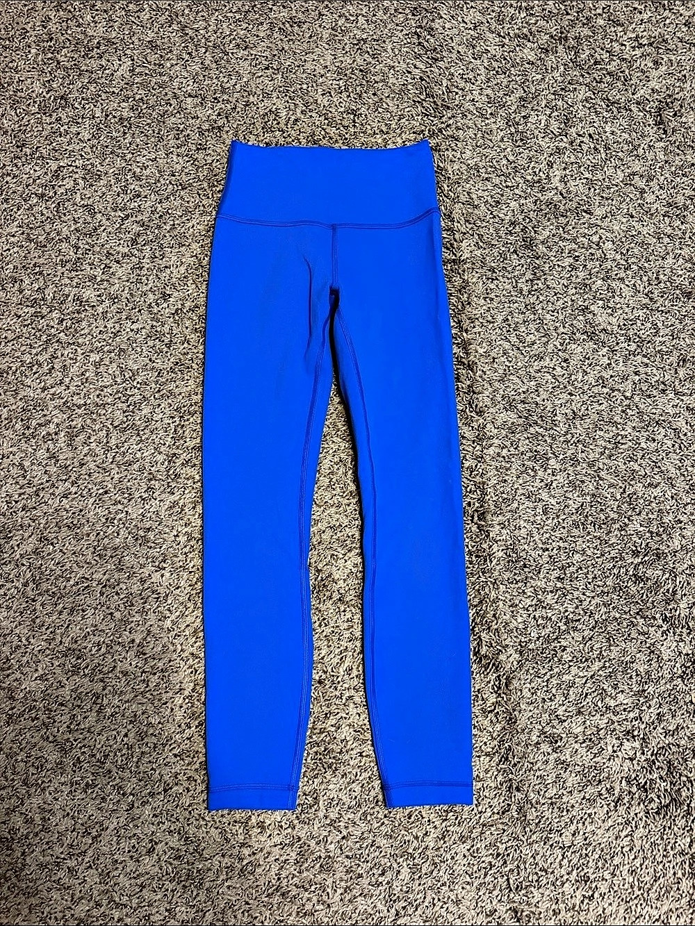 Lululemon Blue Wunder Train Leggings Size 4